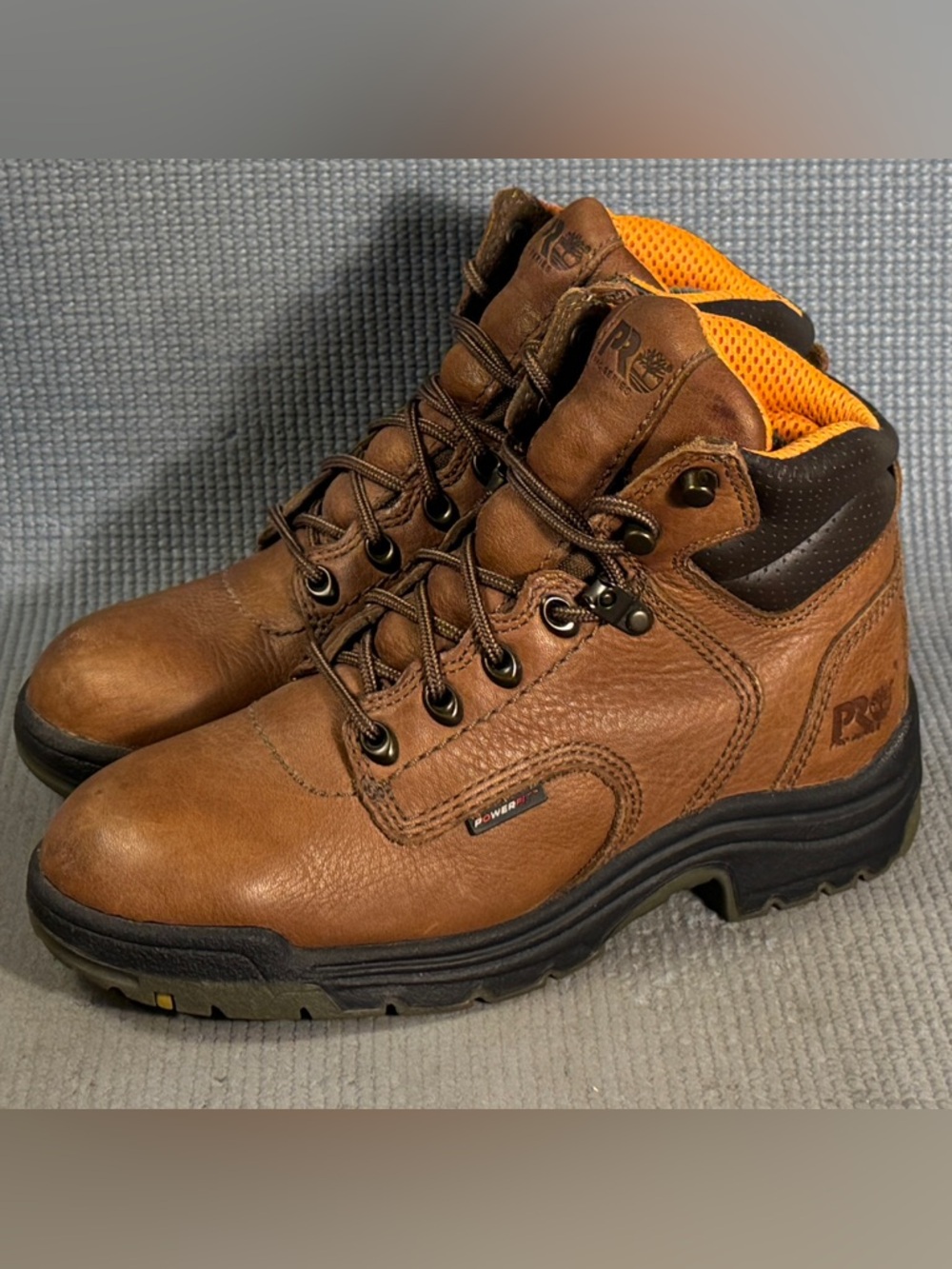 Timberland PRO Women's TiTAN 6" Alloy Toe Work Boots Size 7
